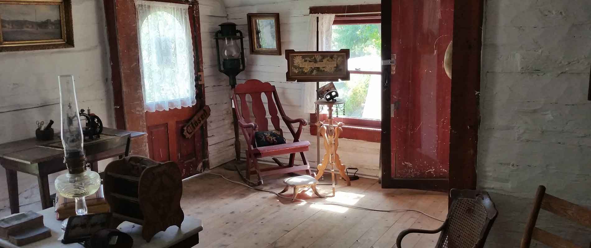 View of the Cabin Front Room